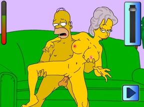 Homer's Happy Chance - Sex POV Cartoon P70 by Misskitty2k