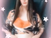 男の娘オナニー Japanese crossdresser teasing