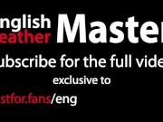 Leather Master has his gloves worshipped by slave in dungeon GOM leather gloves PREVIEW