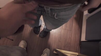 The laundromat girl gets fucked raw by the sneaky stranger