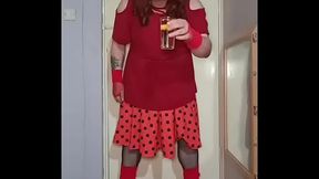 its a new year and more peeing videos to come besides this one so enjoy as i swallow