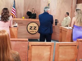 Sexcourt! A Case Of Tit For Spat Natalia Starr, Chantal Danielle Brazzers