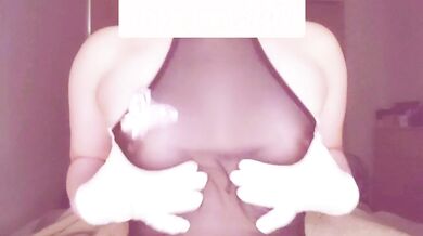 Japenese nipple orgasm hot mess with cheongsam and tongue vibrator