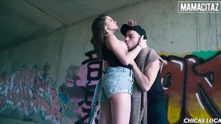 MAMACITAZ - Russian Eighteen Wild Outdoor Sex With Her Boyfriend