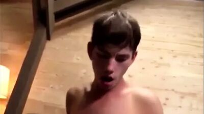 White boy spitroasted by black studs