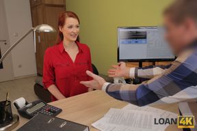 LOAN4K. Alluring redhead wants a vet clinic and knows how