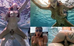 Teaching Her to Breathe Suck Fuck Eat Cum Underwater