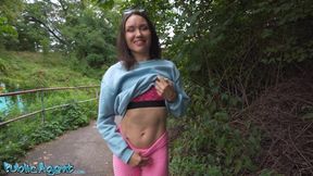 Kristina Grace's wild public fuck with a hung stranger