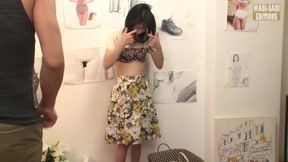 Slender Mature Lady Who Volunteered as a Nude Model