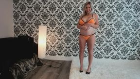 Stuffing Myself Pregnant 20 weeks