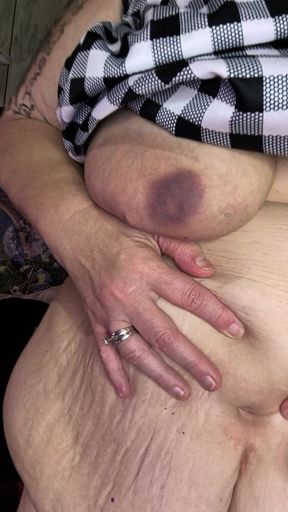 Fat Belly Fucking Whore Begs for Cum in Her Belly Hole Fat Fucking Ho