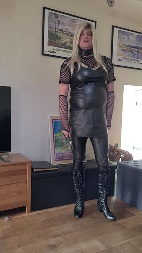 sissy leather slut bitch