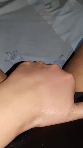 A Cuckold Watches and Masturbates as His Wife Receives Cunnilingus