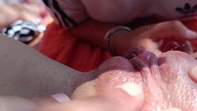 Public beach lesbian lust