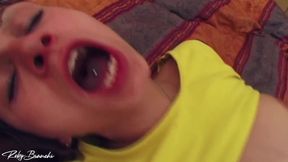 Remigio Zampa Pussy Stretched and Ass Fucked Big and Deep Threesome Fuck