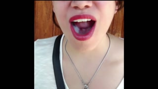 She surprised me going for a walk! (after I came in her mouth)