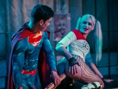 Superman Shoves Harley Quinns Bat into His Anus