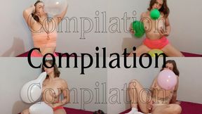 Compilation - Topless B2P, S2P, Riding, Rubbing, Pussy Grinding Naked and Masturbating with Real Orgasm in the end.