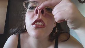 Nose Fetish Worship – Pig Nose, Nostril Flaring & Nose Play