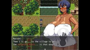 Pervy Carpenter Massages Tanned Busty Natsuki's Massive Boobs For Pleasure