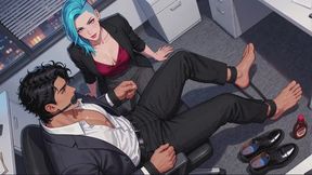 Male Feet Stories #15: After-Hours Sole Devotion