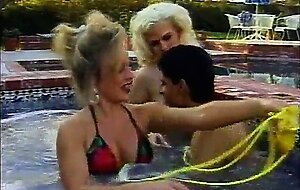Two hot chicks montana gunn and lexi leigh suck cock and get fucked before eating cum from guy's