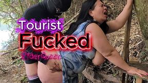 Stepmom Cougar Young Man Outdoors fucked