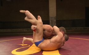 Erotic anal perversions in real wrestling porn game