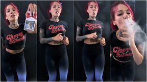 Challenge: Smoking running in place + 1 unfiltered right after