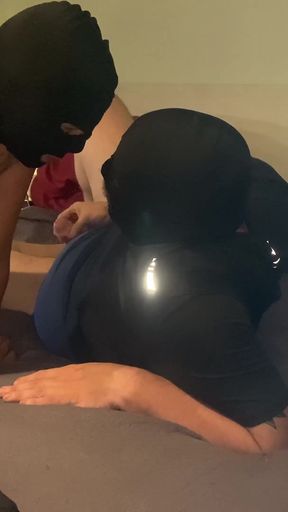 Secretary Fucked in Pantyhose and Buttered on Feet