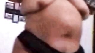 Grandma's Mature Curves - Old Lady Strips & Shows Off Her Body