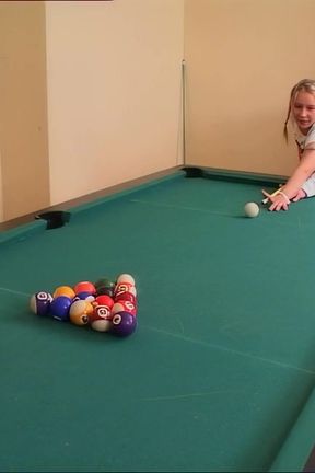 Young Horny Big Tits Blonde Pigtails Seduces Him at Pool