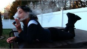 Cold Day for a Vape - Brooke