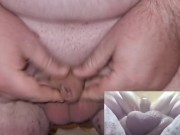 Chubby toy fake pussy ruined orgasm with big clit 100 video special