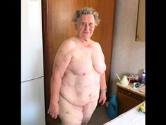 OMAGEIL Fat grannies with hairy cunts scantily clad