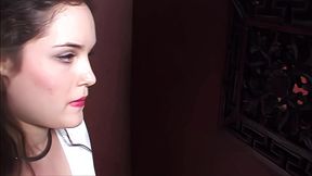 charlotte vale deepthroats bbc gloryhole cock