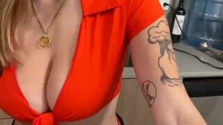 Phenomenal hottie Angel Youngs is celebrating Halloween