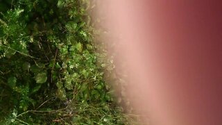 cumshot on sunbathing girls in park