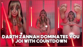 Darth Zannah Dominates You - JOI with Countdown
