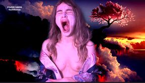 YAWNING WIFE DOESN'T GIVE A FUCK ABOUT YOU