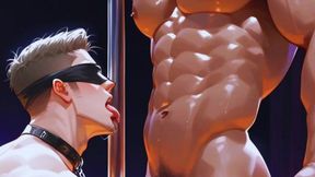 Part-1. Gay Bar Has Live Sex Show with Femboys and Hot Young Men.