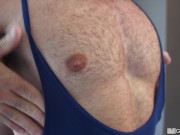 Straight Jock Gets Pounded Out By Muscle Daddy Masseur
