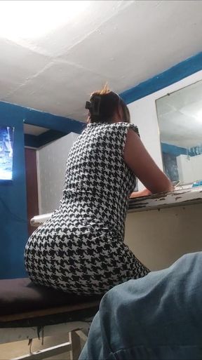 This little slut likes having sex at my mother-in-law's house.