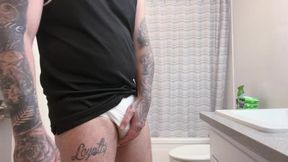 Diaper Boy Wetting Diaper And it felt so good!