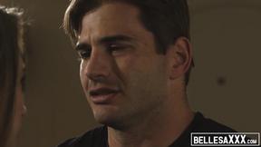 ”Horny teen Kyler Quinn sensual cock ride after pussy licking”