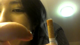 Asian Teen Smoking Shows Ass &amp; Pussy - Liz Lovejoy lizlovejoy.manyvids.com