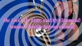 MISTRESS SHE : The Lock, The Cage, and My Command: Sensual Chastity Reprogramming