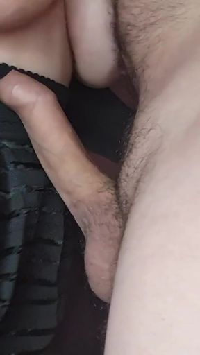 Felation and cumshot on the breasts   Clip 1