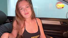 Cheating On Her Husband. Old Friends Finally Had Sex. Car Sex. Pov