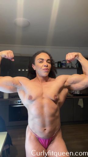 Bigger the quads, tighter headlock